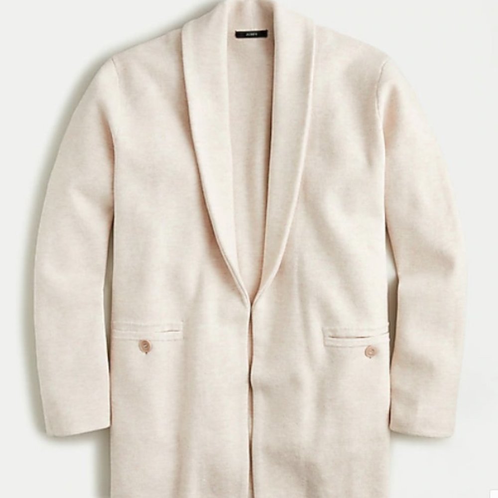 J Crew Camille Sweater Blazer